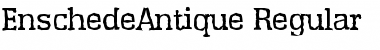 Download EnschedeAntique Regular Font Title Preview