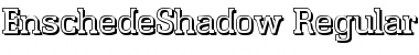 Download EnschedeShadow Regular Font Title Preview