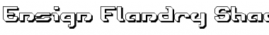 Download Ensign Flandry Shadow Shadow Font Title Preview