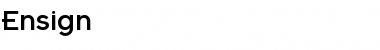 Download Ensign Regular Font Title Preview