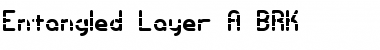 Download Entangled Layer A (BRK) Normal Font Title Preview