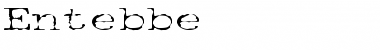 Download Entebbe Regular Font Title Preview