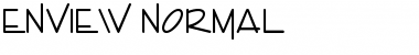 Download Enview Normal Font Title Preview