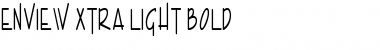 Download Enview Xtra Light Bold Font Title Preview