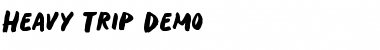 Download Heavy Trip - Demo Regular Font Title Preview