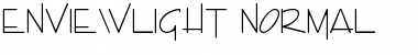 Download EnviewLight Normal Font Title Preview
