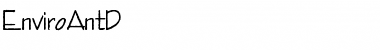 Download EnviroAntD Regular Font Title Preview