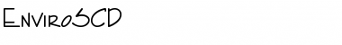 Download EnviroSCD Regular Font Title Preview