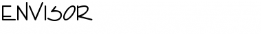 Download Envisor Regular Font Title Preview
