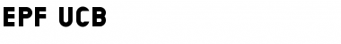 Download EPF UCB Font Title Preview