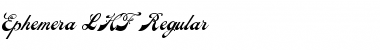 Download Ephemera LHF Regular Regular Font Title Preview
