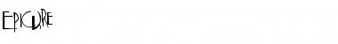 Download Epicure Medium Font Title Preview
