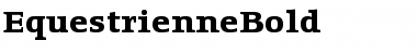 Download EquestrienneBold Roman Font Title Preview