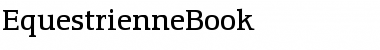 Download EquestrienneBook Roman Font Title Preview