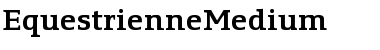 Download EquestrienneMedium Roman Font Title Preview