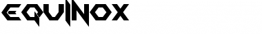 Download EQUINOX Regular Font Title Preview
