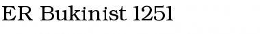Download ER Bukinist 1251 Normal Font Title Preview