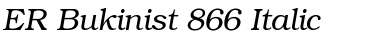 Download ER Bukinist 866 Italic Font Title Preview