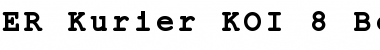 Download ER Kurier KOI-8 Bold Font Title Preview