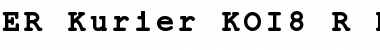 Download ER Kurier KOI8-R Bold Font Title Preview