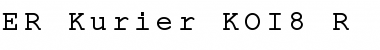 Download ER Kurier KOI8-R Regular Font Title Preview