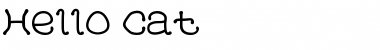 Download HelloCat Regular Font