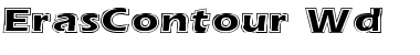 Download ErasContour Wd Regular Font Title Preview