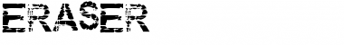 Download Eraser Eraser Font Title Preview