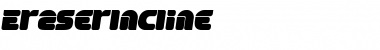 Download Eraser Regular Font Title Preview