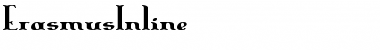 Download ErasmusInline Normal Font Title Preview
