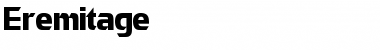 Download Eremitage Regular Font Title Preview