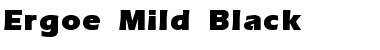 Download Ergoe-Mild Black Regular Font Title Preview