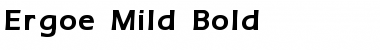 Download Ergoe-Mild Bold Font Title Preview