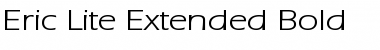 Download Eric Lite Extended Bold Font Title Preview
