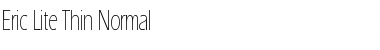 Download Eric Lite Thin Normal Font Title Preview