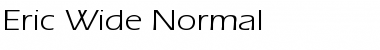 Download Eric Wide Normal Font Title Preview