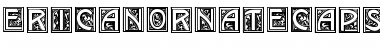 Download EricanOrnateCapsSSK Regular Font Title Preview