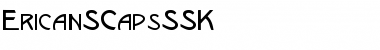 Download EricanSCapsSSK Regular Font Title Preview