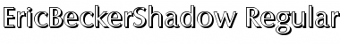 Download EricBeckerShadow Regular Font Title Preview