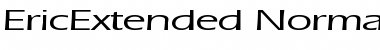 Download EricExtended Normal Font Title Preview
