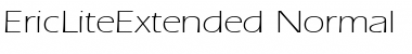 Download EricLiteExtended Normal Font Title Preview