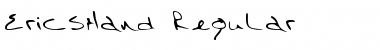 Download EricsHand Regular Font Title Preview