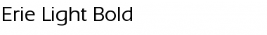 Download Erie_Light-Bold Regular Font Title Preview