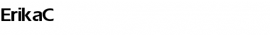 Download ErikaC Regular Font Title Preview