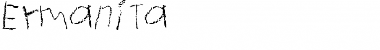 Download Ermanita Regular Font Title Preview