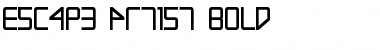 Download Escape Artist Bold Bold Font Title Preview