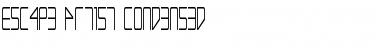 Download Escape Artist Condensed Condensed Font Title Preview