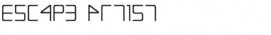 Download Escape Artist Regular Font Title Preview