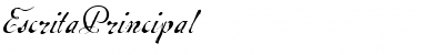 Download EscritaPrincipal Regular Font Title Preview