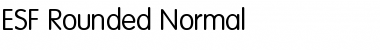 Download ESF-Rounded Normal Font Title Preview